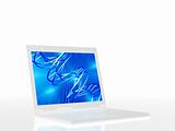 Laptop with clipping path