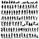 100 silhouettes