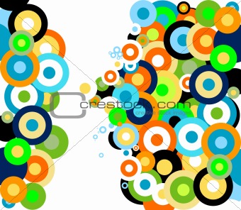 abstract design with circles