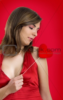 Valentine woman