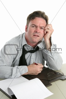 Office Worker-Trouble Concentrating