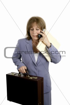 Businesswoman - Stressed & Frustrated