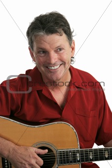 Musician with Guitar