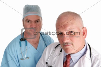 Worried Medical Team