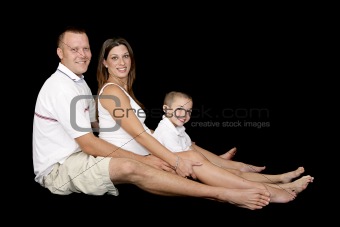 Beautiful Expectant Family