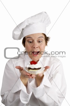 Chef Excited About Dessert