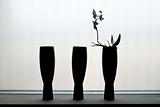 Three vases
