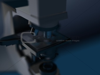 microscope close up