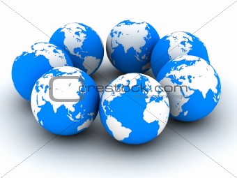 3d globes