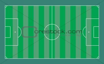 Soccer Field Illustration