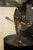 Coffee roaster cooling