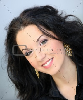 Beautiful smiling woman