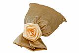Sack with rose