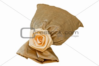 Sack with rose