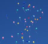 Baloons in sky