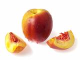 Nectarine and pieces
