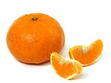 Lobules of tangerine