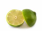 Two halves of  lime
