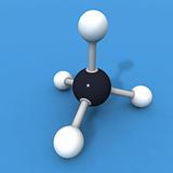 methane molecule