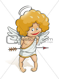 angel cupid for valentine's day
