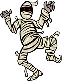 mummy monster cartoon illustration