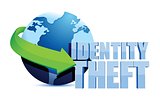 identity theft globe sign