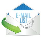 e-mail us Concept representing email