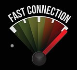 fast connection speedometer