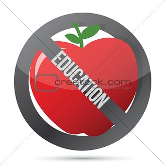 no education sign symbol