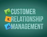customer relationship management illustration