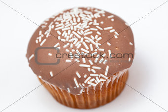 Brown cupcake