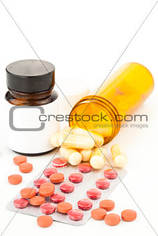 Bottles of medications