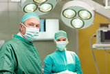Two surgeon standing