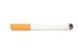 Close up of a cigarette lighted
