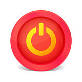 Red power button.