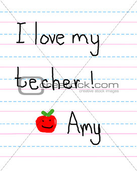 Apple a Day for Teacher