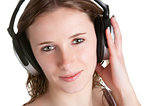 Woman with Headphones