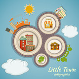 Little Town Infographics