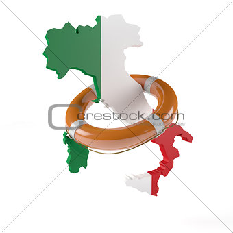 Lifebelt for Italy