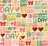 Happy mother Day pattern