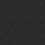 Dark leaves abstract seamless pattern. Vector, EPS8