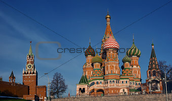Moscow Kremlin and St. Basil's Cathedral