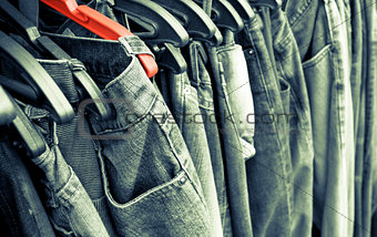 Jeans Background.