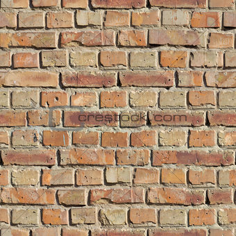 Brick Wall. Seamless Texture.
