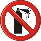 Prohibition of spraying