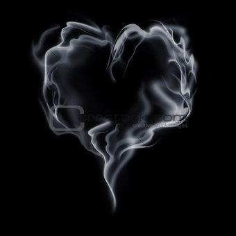 smoking heart