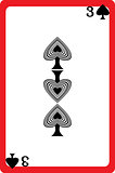 three of spades