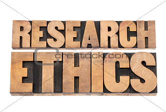 research ethics in wood type