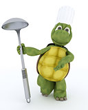 tortoise chef with ladle