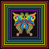 Rainbow butterfly